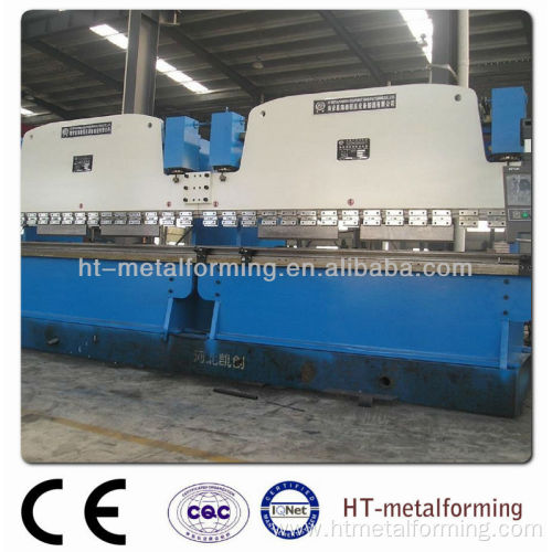 WC67Y-100T/4000 synchronized cnc press brake